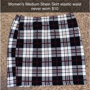 3 SHEIN skirts never worn. $25 for all three or $10 each.